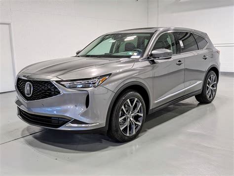 New 2023 Acura Mdx Sh Awd With Technology Package In Liquid Carbon
