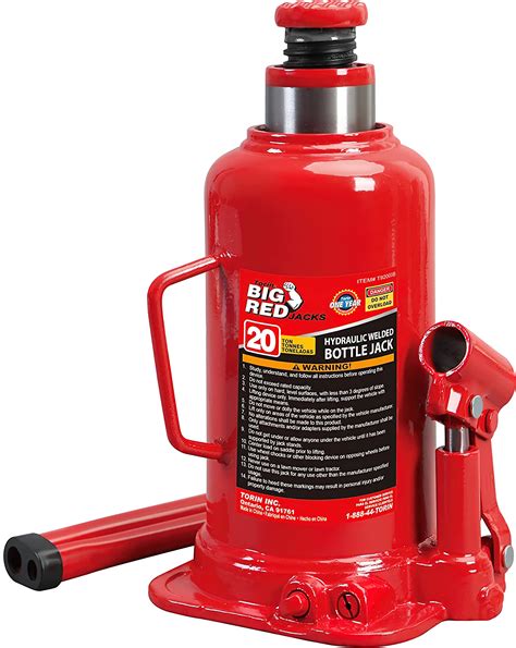 Buy Big Red T B Torin Hydraulic Welded Bottle Jack Ton Lb Capacity Red Online