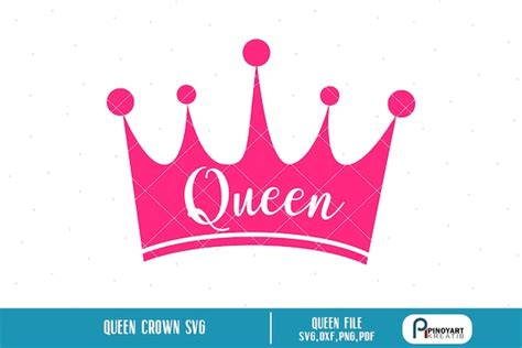 Queen Crown Svg Queen Svg Crown Svg Queen Clip Art Queen Etsy