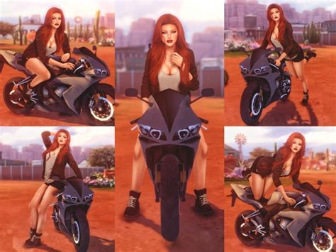 Motorcycle Poses At Katverse Sims 4 Updates