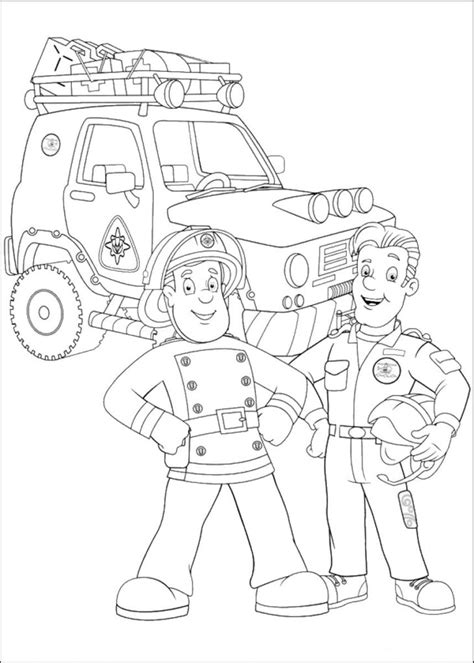 Coloring Pages Fireman Sam . 100 Coloring Pages Print for kids