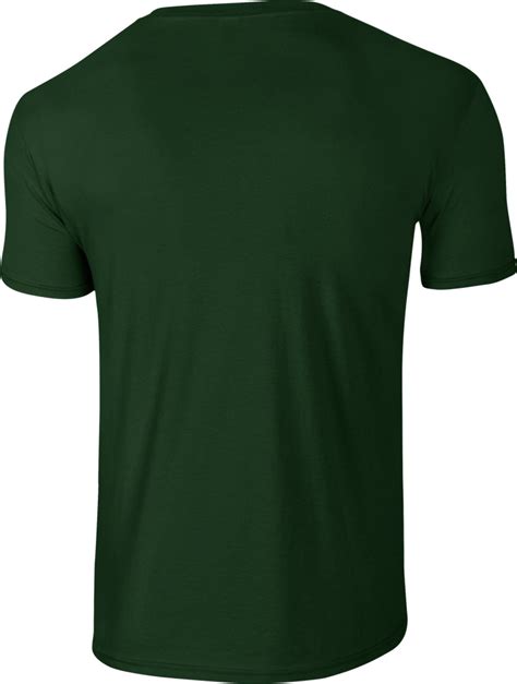 Softstyle T Shirt Forest Green For Embroidery And Printing Gildan