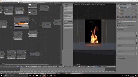 Blender Tutorial Realistic Fire In Cycles 2016 Update Youtube