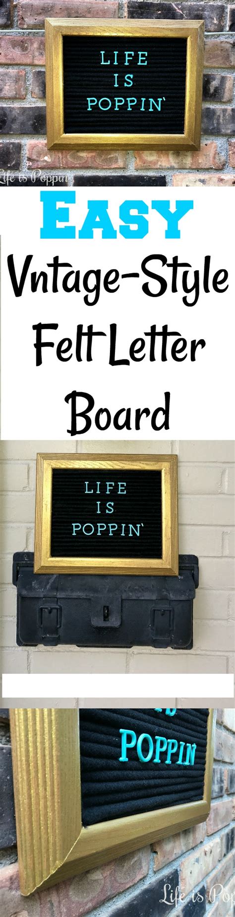 These Vintage Style Felt Letter Boards Are The Perfect Way To Jazz Up