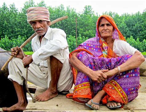 Indian Village Couple Photograph By Jyotsna Chandra Pixels
