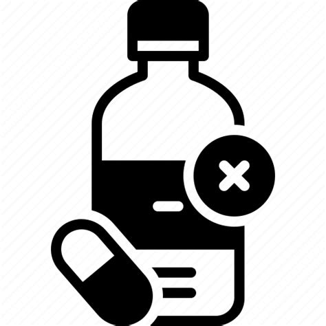 Expiration Expiry Termination Medicine Drug Bottle Caution Icon