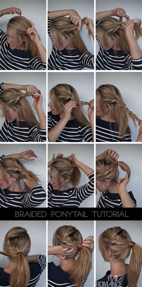 Https://wstravely.com/hairstyle/braided Ponytail Hairstyle Step By Step