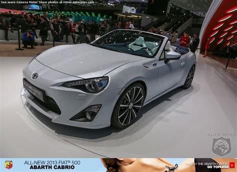 Geneva Motor Show Toyota Almost Guarantees A Scion Fr S Convertible