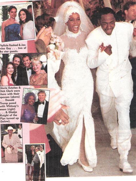 Bobby Brown And Whitney Houston Wedding A Joyful Celebration Of Love