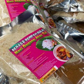 Sebelum pernah share resipi nasi dagang.tapi yang itu nasi dagang kelantan. BERAS REMPAH NASI DAGANG ATAS TOL ORI TERENGGANU | Shopee ...