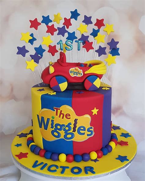 Pin By Melanie Dsouza On Wiggles Birthday Second Birthday Cakes