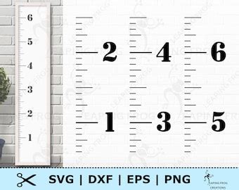 Growth Chart Ruler Etsy