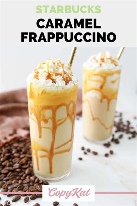Starbucks Caramel Frappuccino Copykat Recipes Tasty Made Simple