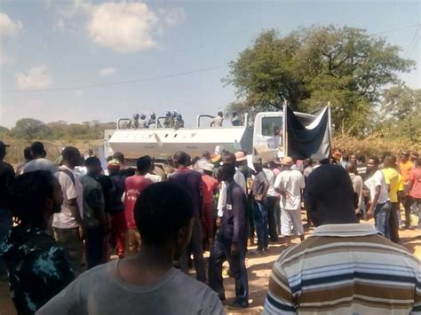 Zrp Fires Teargas At Marange Villagers Protesting Against Plunder Of Diamonds Human Rights