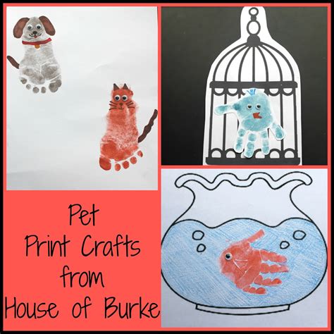 House Of Burke Pet Print Crafts