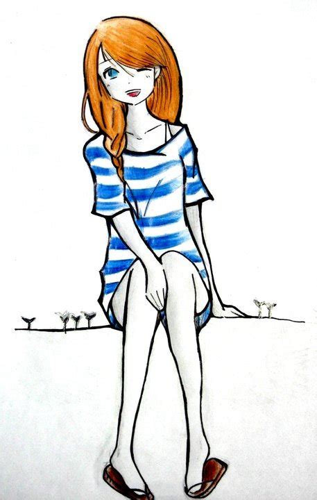 Girl Standing Drawing Free Download On Clipartmag