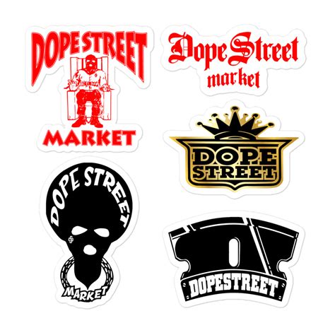 Dope Street Market Sticker Pack Vol06 · Made By Robby Cee · Online