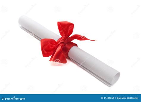 Scroll Stock Photo Image Of Decoration Graduation Concepts 11415366