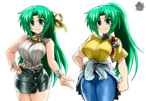 Tgsmurf On Twitter Casual Outfit Shion And Mion Sprites Redraws Higurashi