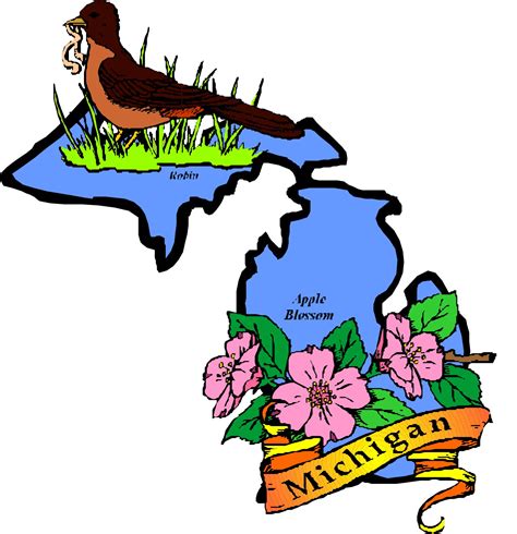 State Of Michigan Clipart At Getdrawings Free Download