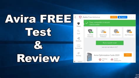 Avira antivirus is a powerful antivirus program that has many useful features. Avira FREE Antivirus Test & Review 2019 - Antivirus ...