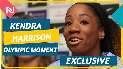 Kendra Harrison Talks About Usain Bolt And Her Favourite Olympic Moment Youtube