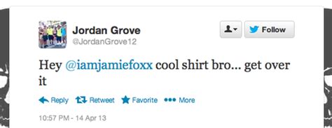 Jamie Foxx Subjected To Racist Tweets After Wearing Trayvon Martin