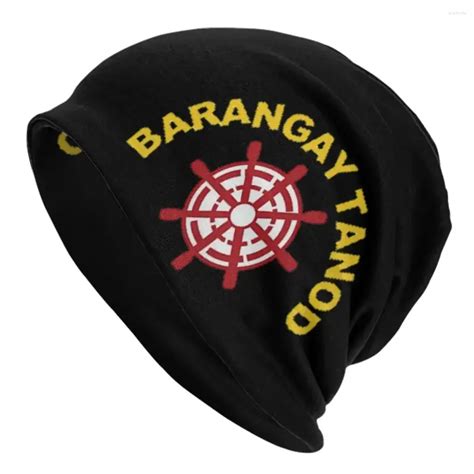 Berets Barangay Tanod Filipino Pinoy Ninong Quente Chapéu De Malha Hip Hop Bonnet Chapéu Outono