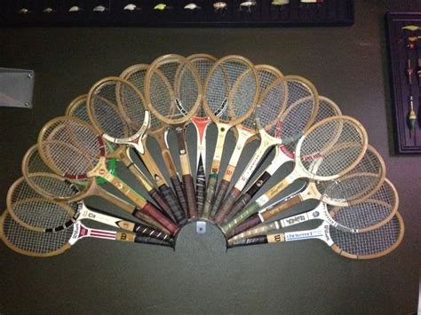 Vintage Tennis Racket Wall Decor Create Pinterest
