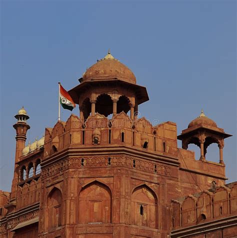The Red Fort In Delhi Is The Most Historic Fort Of India Stock Image