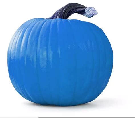 What Does A Blue Pumpkin Mean This Halloween
