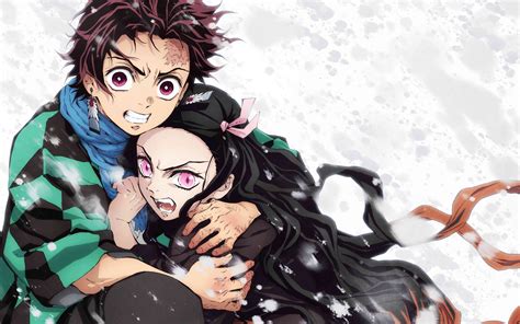 Anime Wallpaper Demon Slayer Nezuko And Tanjiro Sexiz Pix
