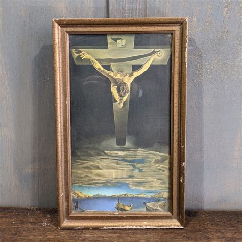 Small Print Of Christ By St John Of The Cross By Salvador Dali Sold