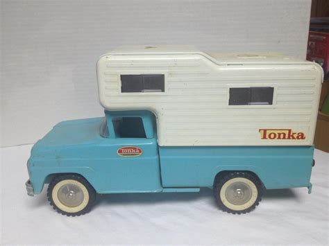1960s Tonka Camper Truck Vintage Steel 1969156912