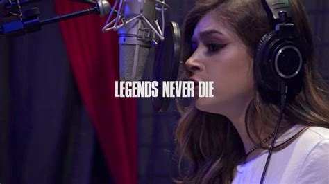 Legends Never Die Lyrics Ft Against The Current Youtube