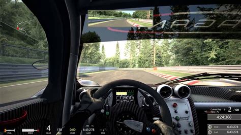 Assetto Corsa Nürburgring Hotlap with the Zonda R YouTube