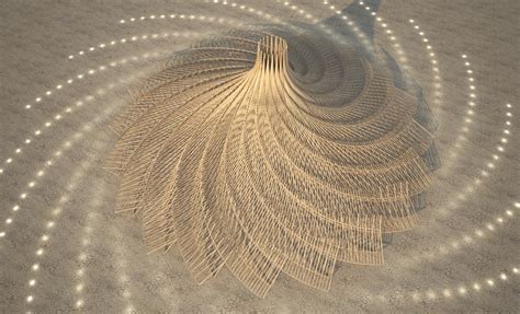 Arthur Mamou Manis Galaxia Wins Burning Man Temple Design Competition Open Studio