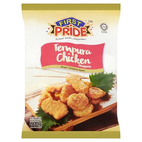 The following fighters fought their first pride fc fight in 1999: First Pride Tempura Chicken Nuggets 800g - Tesco Groceries