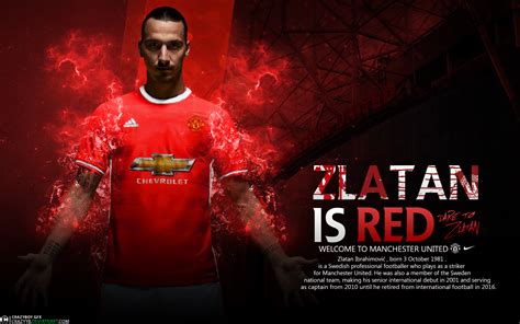 Free hd wallpapers for desktop of zlatan ibrahimovic in high resolution and quality. Zlatan Ibrahimovic is RED - MANU ( WALLPAPER ) by CrazyyB ...