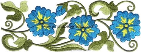 Embroidery Designs - 43[Fancy Flower Designs] | Embroidery designs, Flower embroidery designs ...