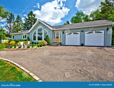Suburban House Exterior Stock Photo Image Of Property 32126008