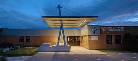 Our Lady Of Fatima School Entrance Canopy Unique Raimondo