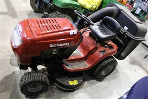 Mtd Yard Machine Ride On Lawn Mower Good Running Order Able Auctions