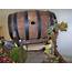 Lot  Antique Whisky Barrel On Stand