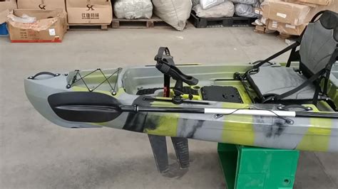2023 New Pedal Drive Kajak 2 Person 14ft 600lbs Kayak With Fishing Foot