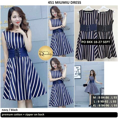 Miumiu Dress Supplier Baju Bangkok Korea Dan Hongkong Premium