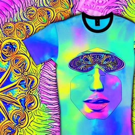 Trippy T Shirt Design Stable Diffusion Openart