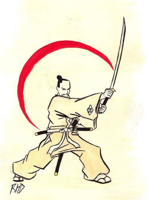 Samurai Watercolour By Captaincabbage On Deviantart