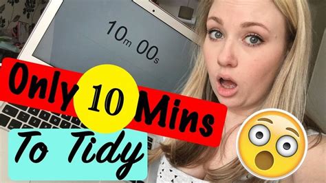 10 minute tidy up challenge speed cleaning speed cleaning tidying tidy up
