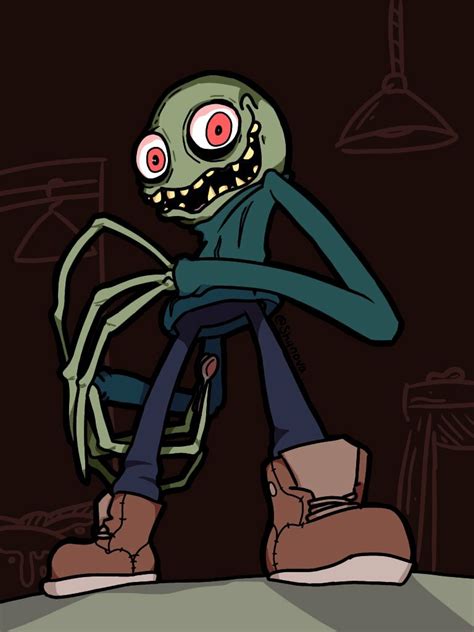 salad fingers by tronsonic on newgrounds